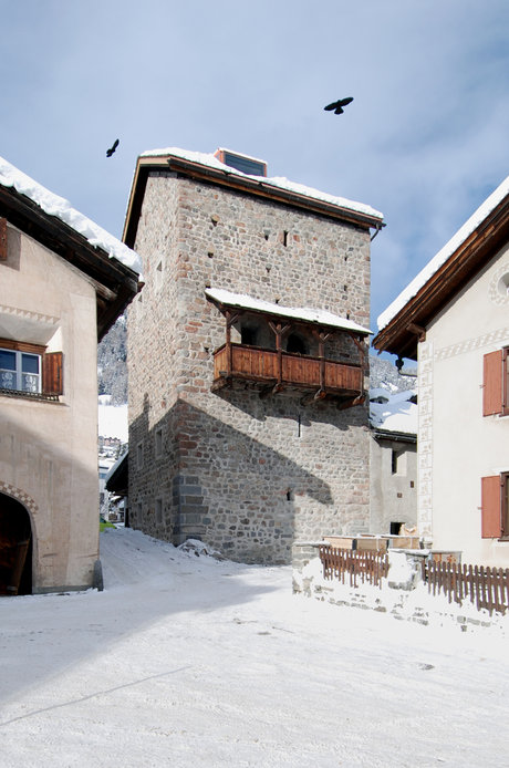 Fassade Winter